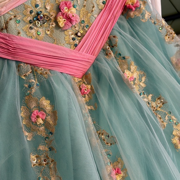 Terani Strapless Cinderella Prom Dress - Picture 6 of 9